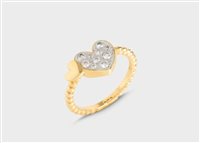 Anello Rue des Mille Donna Stardust Double in Argento ANZ-018 M1 STE AU - ANZ-018 M1 STE AU